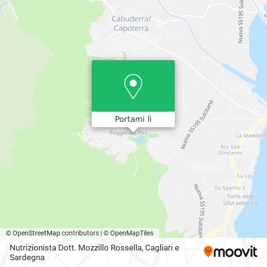 Mappa Nutrizionista Dott. Mozzillo Rossella