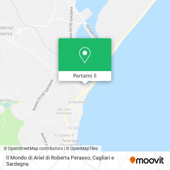 Mappa Il Mondo di Ariel di Roberta Perasso