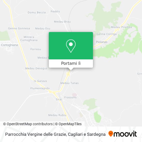 Mappa Parrocchia Vergine delle Grazie