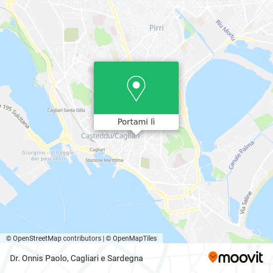 Mappa Dr. Onnis Paolo