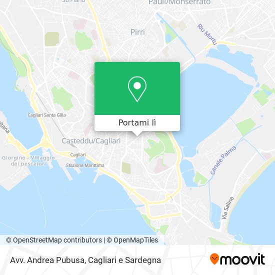 Mappa Avv. Andrea Pubusa