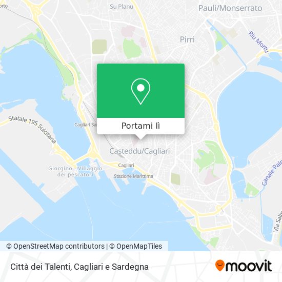 Mappa Città dei Talenti