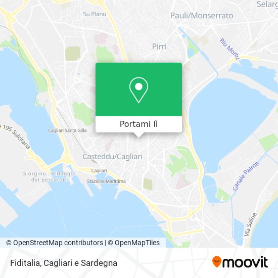 Mappa Fiditalia