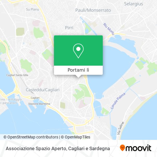 Mappa Associazione Spazio Aperto