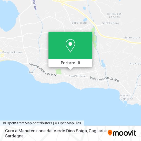 Mappa Cura e Manutenzione del Verde Dino Spiga