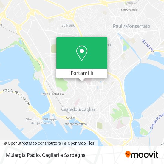Mappa Mulargia Paolo