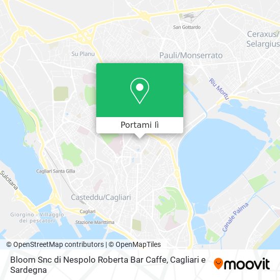 Mappa Bloom Snc di Nespolo Roberta Bar Caffe