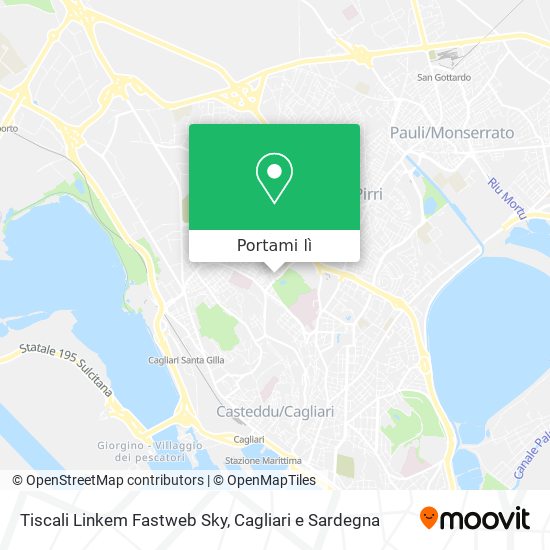 Mappa Tiscali Linkem Fastweb Sky