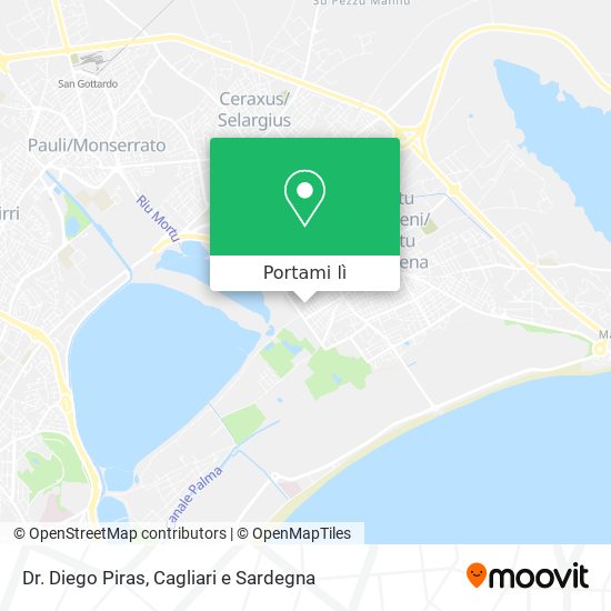 Mappa Dr. Diego Piras