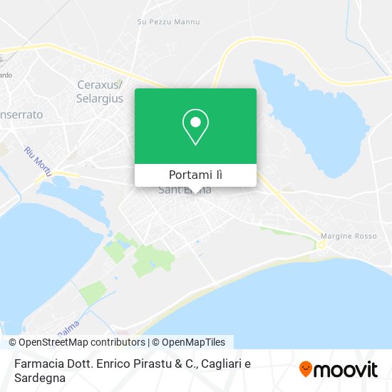 Mappa Farmacia Dott. Enrico Pirastu & C.