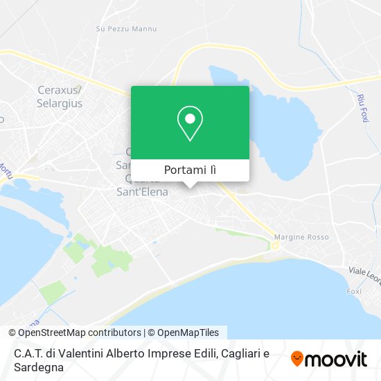 Mappa C.A.T. di Valentini Alberto Imprese Edili
