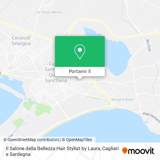 Mappa Il Salone della Bellezza Hair Stylist by Laura