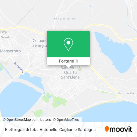 Mappa Elettrogas di Ibba Antonello