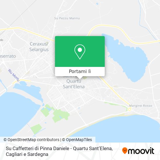Mappa Su Caffetteri di Pinna Daniele - Quartu Sant'Elena