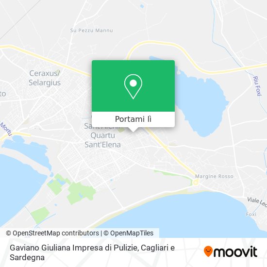 Mappa Gaviano Giuliana Impresa di Pulizie