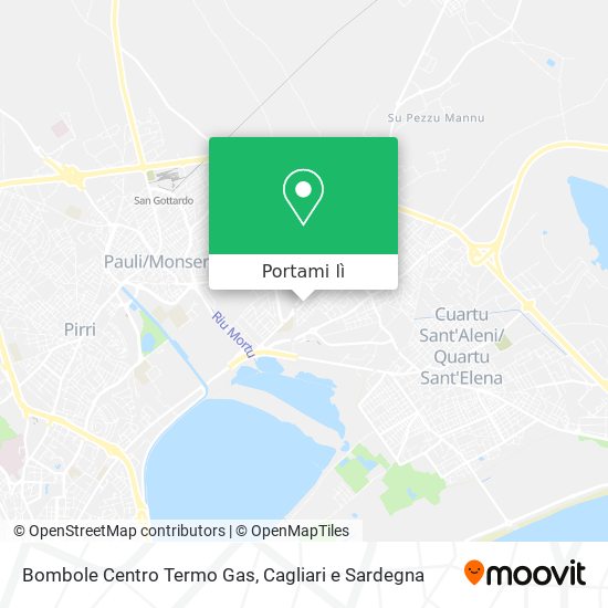 Mappa Bombole Centro Termo Gas