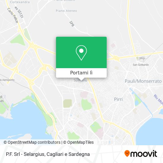 Mappa P.F. Srl - Selargius