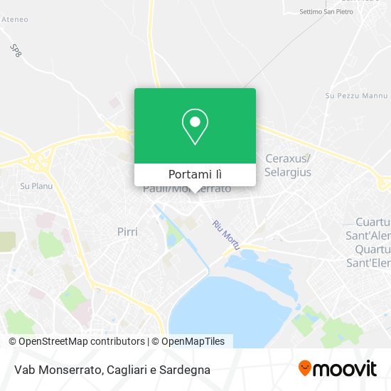 Mappa Vab Monserrato
