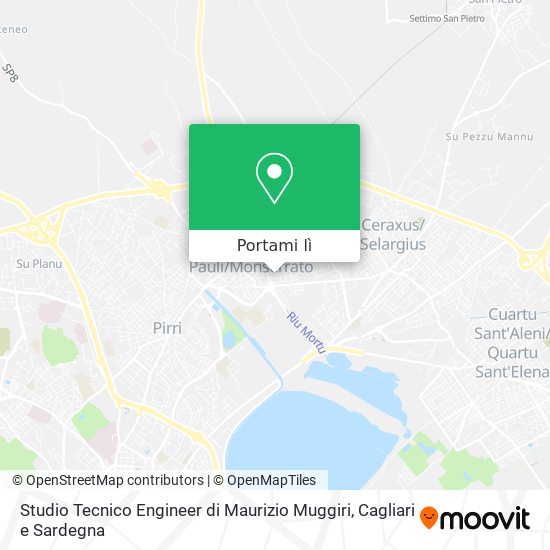 Mappa Studio Tecnico Engineer di Maurizio Muggiri