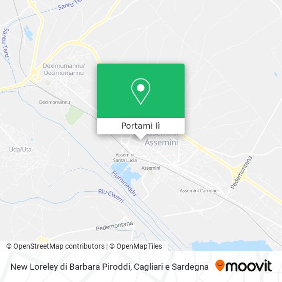 Mappa New Loreley di Barbara Piroddi