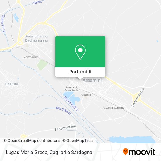 Mappa Lugas Maria Greca