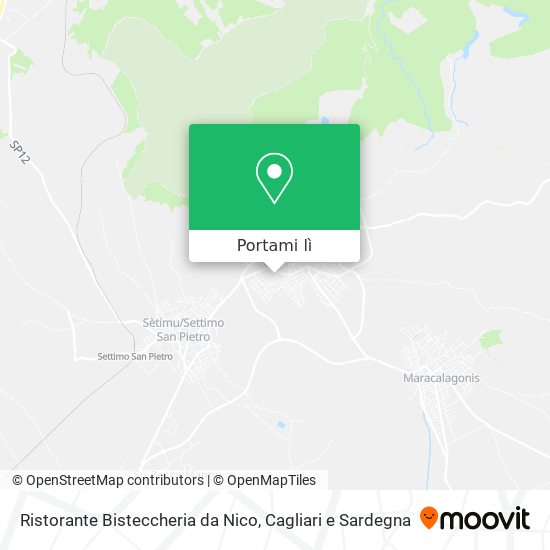 Mappa Ristorante Bisteccheria da Nico