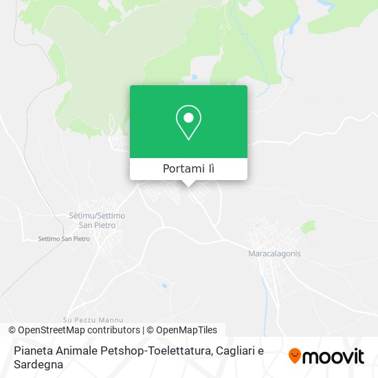 Mappa Pianeta Animale Petshop-Toelettatura