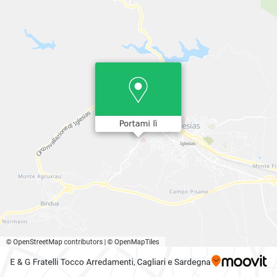 Mappa E & G Fratelli Tocco Arredamenti