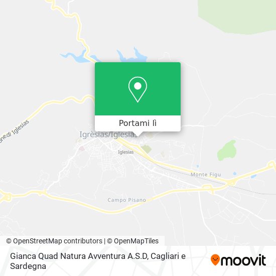 Mappa Gianca Quad Natura Avventura A.S.D