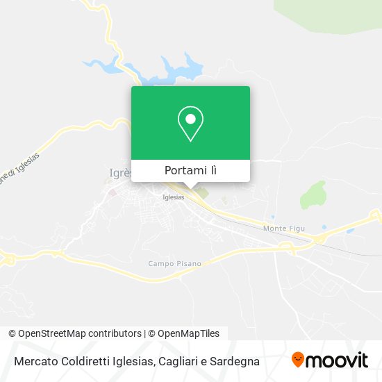 Mappa Mercato Coldiretti Iglesias