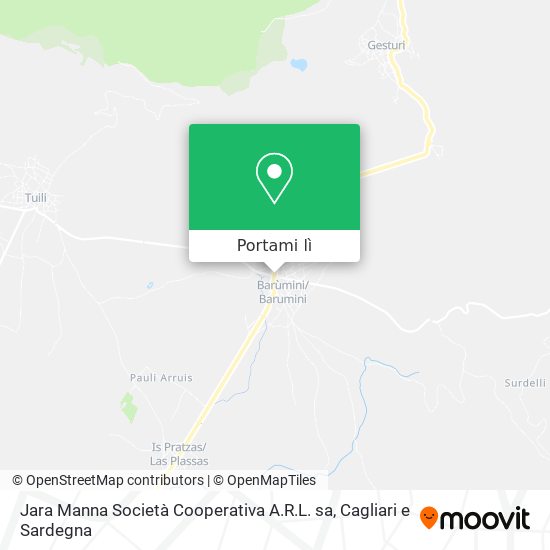 Mappa Jara Manna Società Cooperativa A.R.L. sa