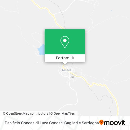 Mappa Panificio Concas di Luca Concas