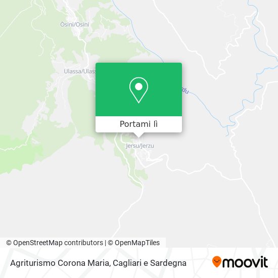 Mappa Agriturismo Corona Maria