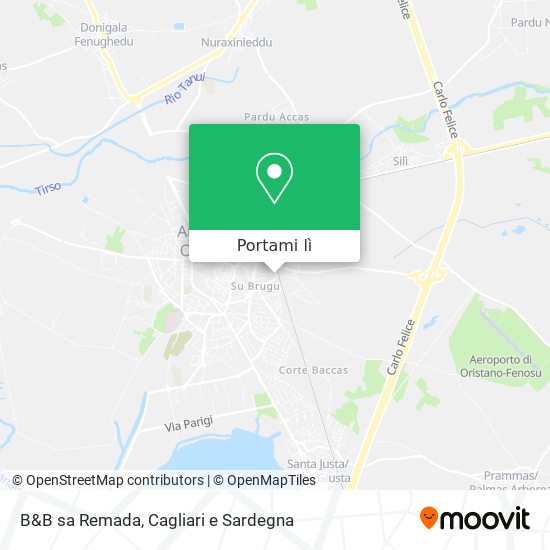 Mappa B&B sa Remada