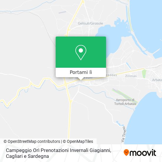 Mappa Campeggio Orì Prenotazioni Invernali Giagianni