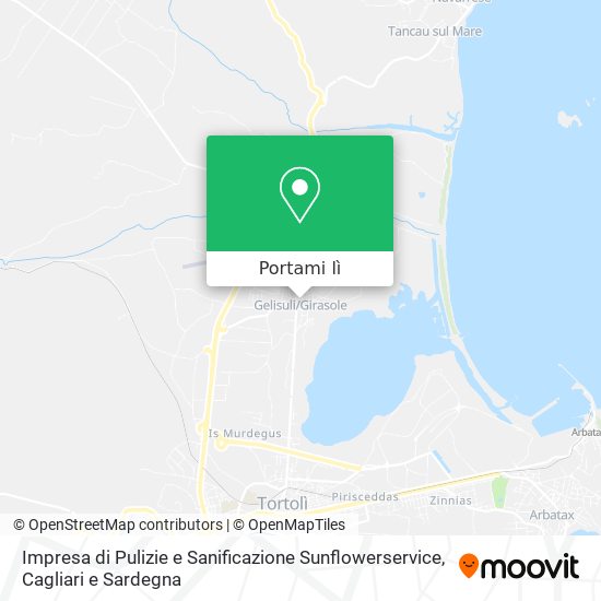 Mappa Impresa di Pulizie e Sanificazione Sunflowerservice