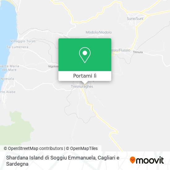 Mappa Shardana Island di Soggiu Emmanuela