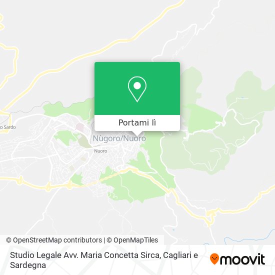 Mappa Studio Legale Avv. Maria Concetta Sirca