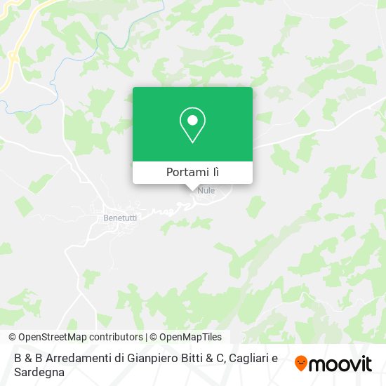 Mappa B & B Arredamenti di Gianpiero Bitti & C