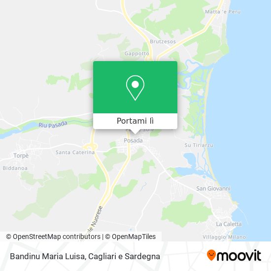 Mappa Bandinu Maria Luisa