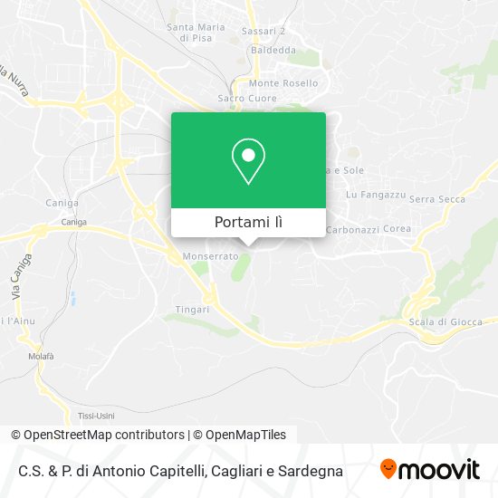 Mappa C.S. & P. di Antonio Capitelli