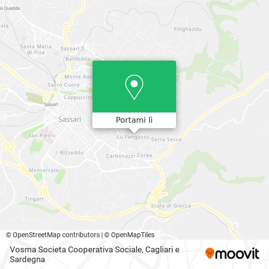 Mappa Vosma Societa Cooperativa Sociale