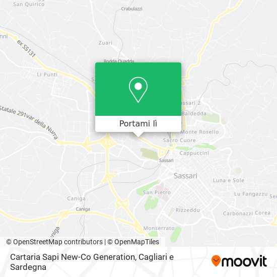 Mappa Cartaria Sapi New-Co Generation