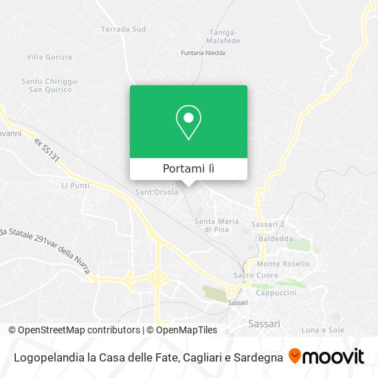 Mappa Logopelandia la Casa delle Fate