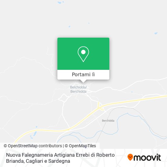 Mappa Nuova Falegnameria Artigiana Errebi di Roberto Brianda