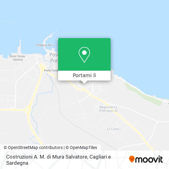 Mappa Costruzioni A. M. di Mura Salvatore