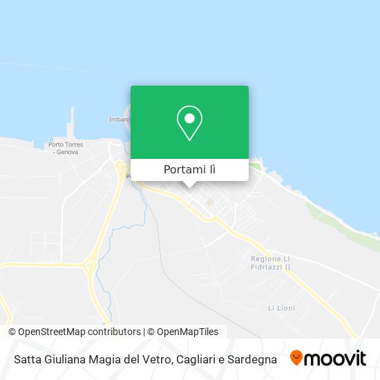 Mappa Satta Giuliana Magia del Vetro