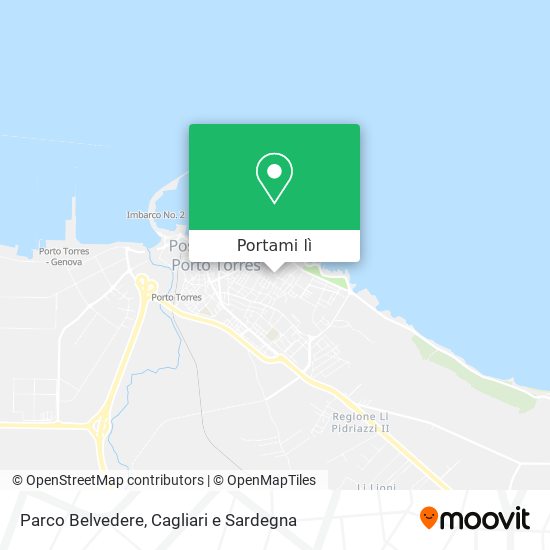 Mappa Parco Belvedere