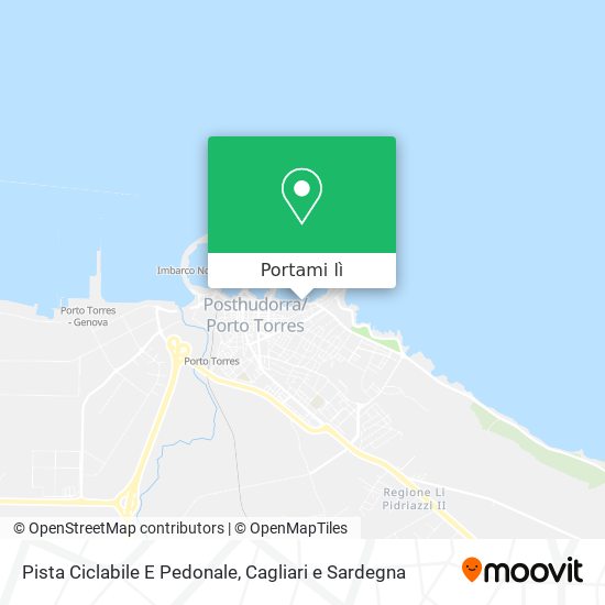 Mappa Pista Ciclabile E Pedonale