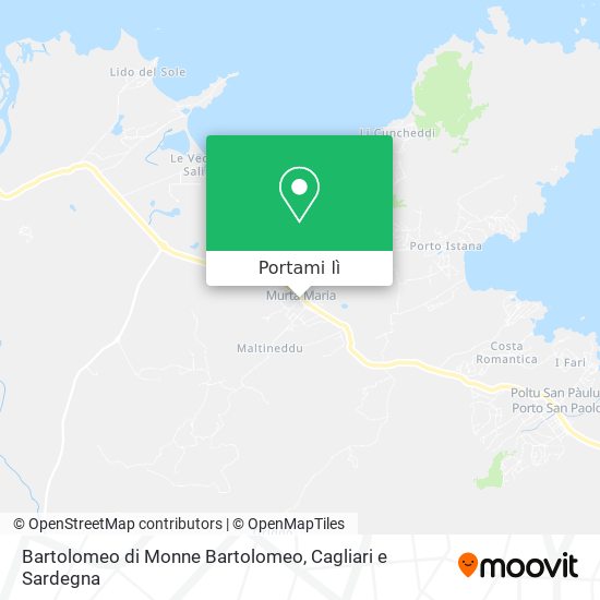 Mappa Bartolomeo di Monne Bartolomeo